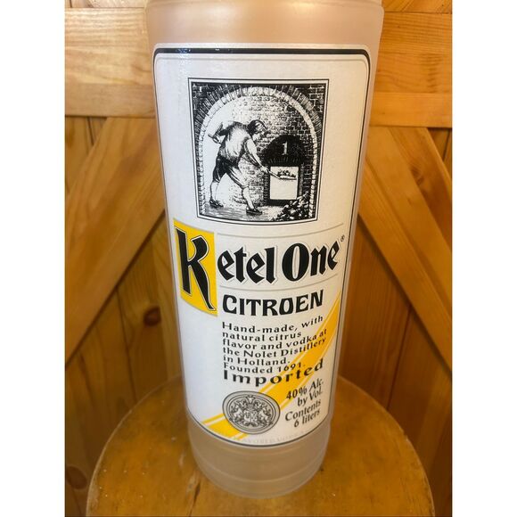 Ketel One Citroen Vodka Display Bottle 4.5 Liter Empty 22.5" (5583) - Picture 2 of 14